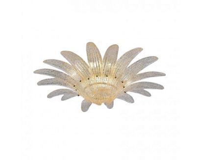 Потолочные NEWPORT  Потолочный светильник, Gold Light yellow glass D60*H18 cm G9 9*40W, доставка по Казахстану 