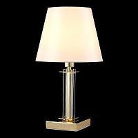 Дополнительная картинка Настольная лампа Crystal Lux NICOLAS LG1 GOLD/WHITE Crystal Lux 3401/501
