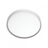 7631/DL PALE SN 043 Светильник пластик/белый/светло-серый LED 48Вт c ДУ 3000-6000К D390 IP43 пульт ДУ SAVI