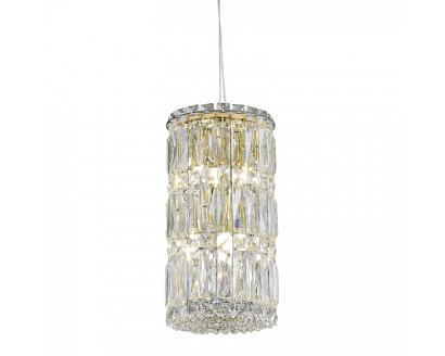 newport 8450 8456/s gold , подвесной светильник, gold clear crystal d18*h33/250 cm g9 6*40w, доставка по Казахстану 