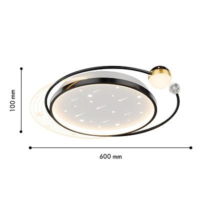 люстры потолочный светильник cruise f-promo 4742-5c, доставка по Казахстану 