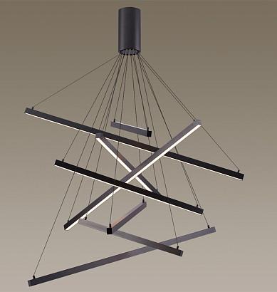 подвесной светодиодный светильник odeon light l-vision cometa 3860/96b, доставка по Казахстану 