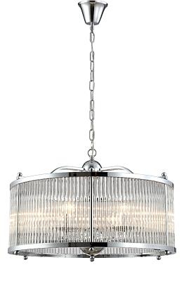 люстры люстра crystal lux tadeo sp6 d600 chrome/transparente crystal lux 3030/306, доставка по Казахстану 