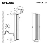 SL6224.311.01 Светильник настенный ST-Luce 