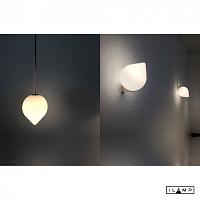 Дополнительная картинка Настенный светильник iLamp CENTO 9572W/1-D300 BRASS&WHITE