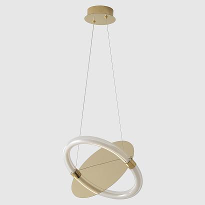 светильник подвесной crystal lux nebula sp22w led gold crystal lux 4031/222, доставка по Казахстану 