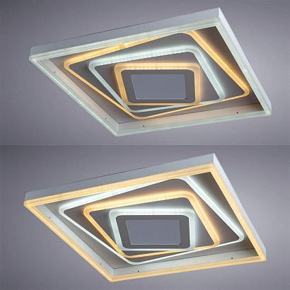 люстры потолочный светодиодный светильник arte lamp multi-space a1433pl-1wh, доставка по Казахстану 