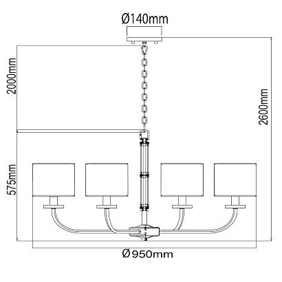подвесная люстра chiaro палермо 386017008, доставка по Казахстану 