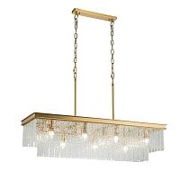 Дополнительная картинка Подвесная люстра Belfast Harland 6308-10C BR CL