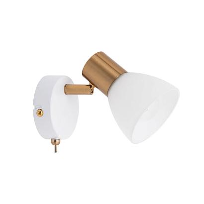 С 1 плафоном на стену Спот Arte Lamp Falena A3117AP-1WH, доставка по Казахстану 