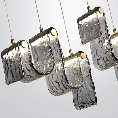 5106/52l odeon light  люстра линейная flow, доставка по Казахстану 