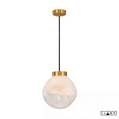 подвесной светильник ilamp pear 8648p/l gold&white, доставка по Казахстану 