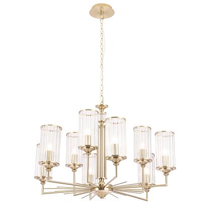 люстра crystal lux gloria sp9 brass crystal lux 1910/309, доставка по Казахстану 