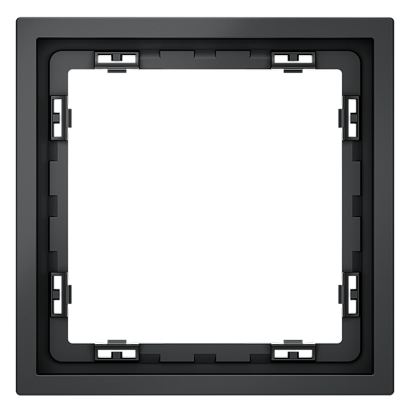 Рамка пластиковая VOLTUM S70 на 1 пост, (графит) VLS100107 