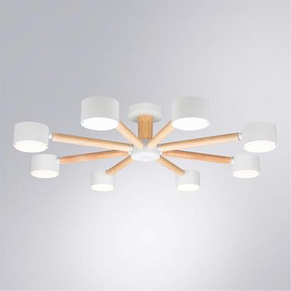 люстры потолочная люстра arte lamp tenda a1624pl-8wh, доставка по Казахстану 