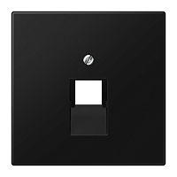 LS990 Накладка для комп./тлф. розетки Jung LS969-1UASWM 