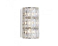 NEWPORT 8240 8240/A , Бра , Chrome Clear crystal L12*H23*Sp13,5 cm G9 3*40W