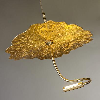светильник подвесной iledex lotus 8827p-1 brass, доставка по Казахстану 