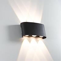 Настенный уличный светильник Arte Lamp BOSTO A3122AL-6BK светильники