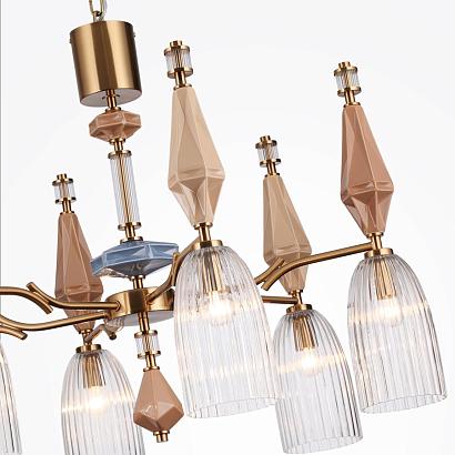 5414/6 odeon light  люстра terra, доставка по Казахстану 