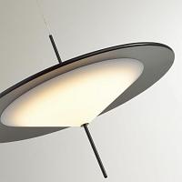 5012/16l l-vision odl23 281 черный/белый матовый металл/акрил подвес led 16w 3000k steka, доставка по Казахстану 