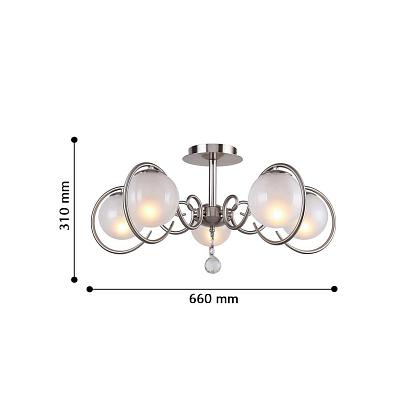 люстры потолочная люстра f-promo fabbio 2349-8u, доставка по Казахстану 