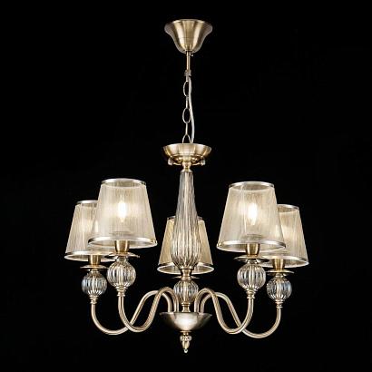 люстры подвесная люстра freya inessa fr2685pl-05bz, доставка по Казахстану 