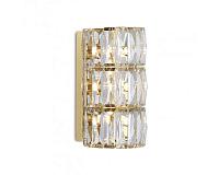 NEWPORT 8240 8240/A gold NEW , Бра , Gold Clear crystal L12*H23*Sp13,5 cm G9 3*40W