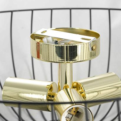 люстры потолочная люстра lussole loft brooks grlsp-8251, доставка по Казахстану 