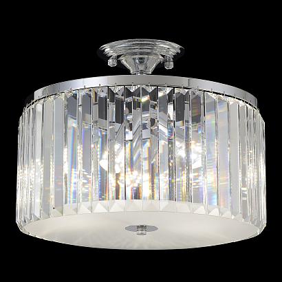 светильник потолочный crystal lux hilton pl4 chrome crystal lux 1982/104, доставка по Казахстану 