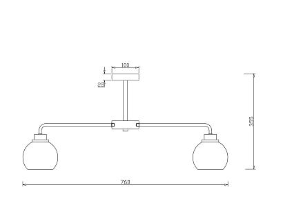 купить Люстра Freya FR5176PL-08BS в Алматы, svet.kz, доставка по Казахстану 