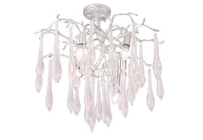 Потолочные Люстра Crystal Lux REINA PL5 D600 SILVER PATINA Crystal Lux 3582/105, доставка по Казахстану 