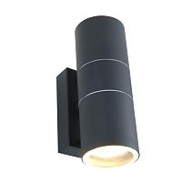 Дополнительная картинка Уличный настенный светильник Arte Lamp Sonaglio A3302AL-2GY