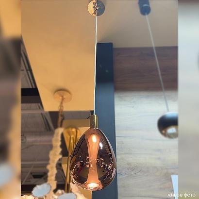 светильник подвесной crystal lux gaudi sp4w led copper crystal lux 1882/204, доставка по Казахстану 