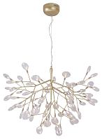 светильник подвесной crystal lux evita sp63 gold/transparent crystal lux 1692/263, доставка по Казахстану 