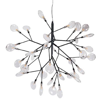люстры светильник подвесной crystal lux evita sp36 black/transparent crystal lux 1690/236, доставка по Казахстану 