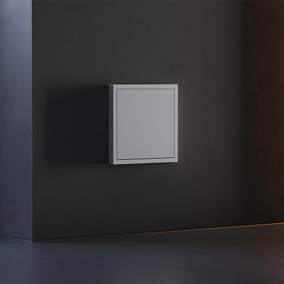 Заглушка VOLTUM S70 с суппортом, (серый) 