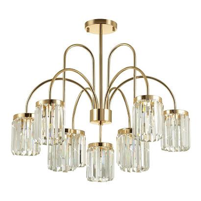 потолочная люстра odeon light classic vassa 4987/9c, доставка по Казахстану 