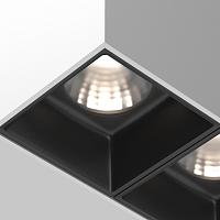 Дополнительная картинка Потолочный светильник Technical C065CL-02-L12W4K-W