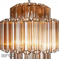 Дополнительная картинка Подвесная люстра iLamp Destiny MD0267-4B CHROME+BROWN