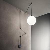 светильник ideal lux boa sp1 nero 160856, доставка по Казахстану 