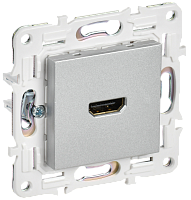 Дополнительная картинка SKANDY Роз. HDMI SK-H01S сереб. IEK