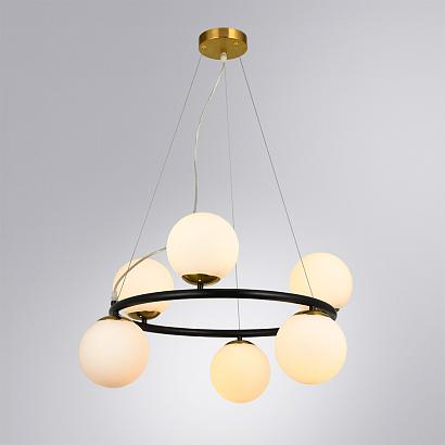 подвесной светильник arte lamp alcor a2224sp-6bk, доставка по Казахстану 