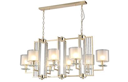 подвесной светильник crystal lux nicolas 3401/308l, доставка по Казахстану 