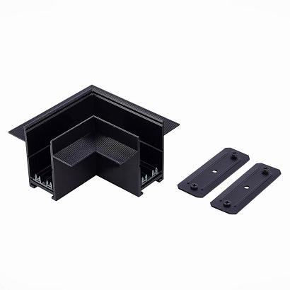 ST021.422.14 Угол-соединитель для встраиваемого  шинопровода Skyline 220 ST-Luce Черный купить в Алматы svet.kz