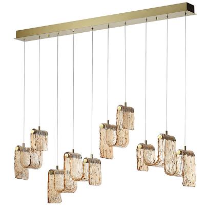 люстры 5105/52l odeon light  люстра линейная flow, доставка по Казахстану 