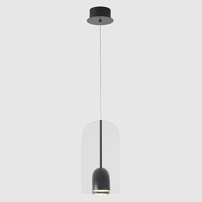 светильник подвесной crystal lux element sp12w led black crystal lux 4020/212, доставка по Казахстану 