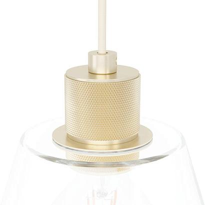 43633 подвесной потолочный светильник (люстра) copley, 1х40w, e27, h1100, ø200, сталь/алюминий/стекл, доставка по Казахстану 