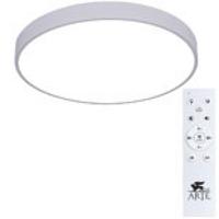 люстры потолочный светодиодный светильник arte lamp arena a2670pl-1wh, доставка по Казахстану 
