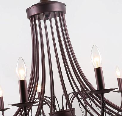 подвесная люстра f-promo plini 2590-18p, доставка по Казахстану 